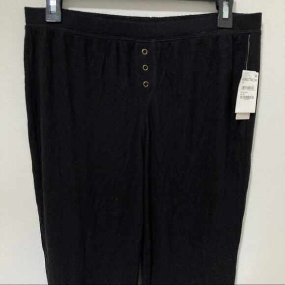 BP. Soft Jogger Black Leggings size M Hacci Lounge Cozy Knit - Picture 2 of 7